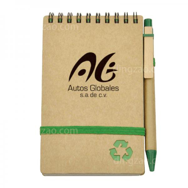 Eco Friendly Notebook With Pen
