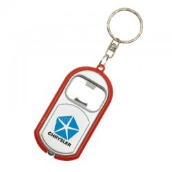 Flashlight Keychain With Bottle Opener