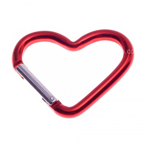 Heard-shape Carabiner (8cm)