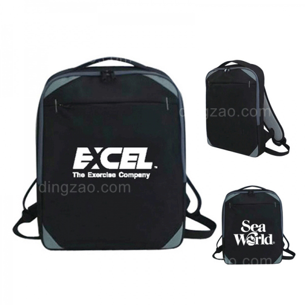 Dual Zipped Laptop Backpack