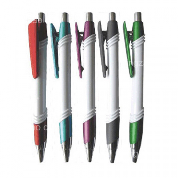 Clip-It Translucent Color Ballpoint