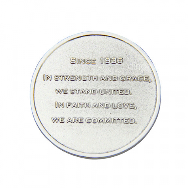 Gold-plated Commemorative Coin (4cm)