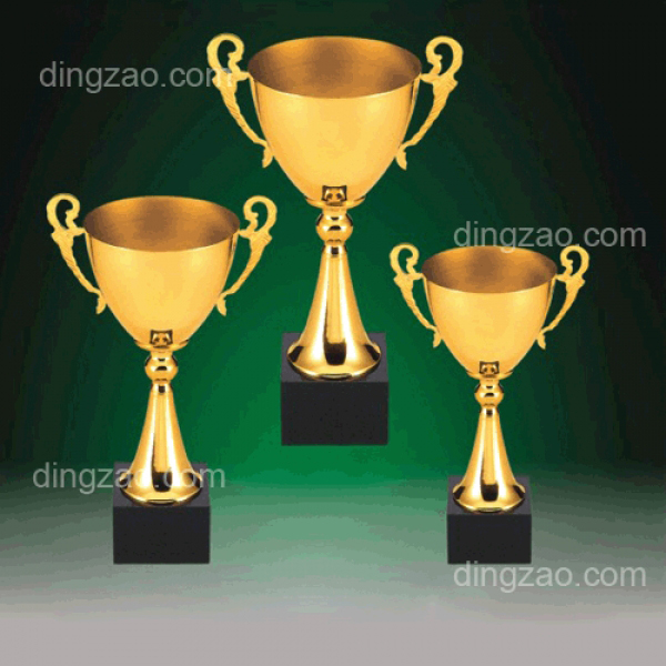 Gold Metal Trophy Cup (35cm)