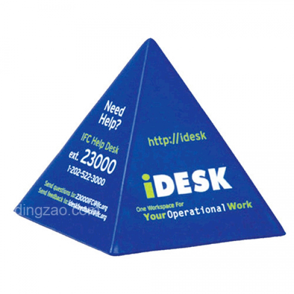 Pyramid-shape Stress Ball