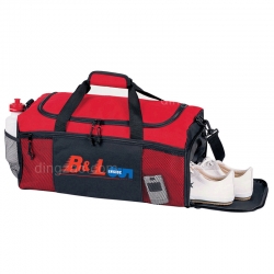 Sports Duffle Bag with Shoe Compartment