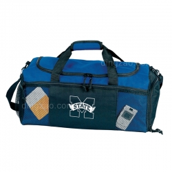 Sports Duffle Bag with Shoe Compartment