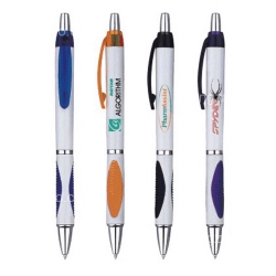 White Thumbprint Buddy Ballpoint