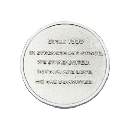 Gold-plated Commemorative Coin (4cm)