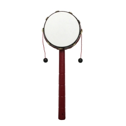 Chinese Traditional Handshake Drum (6.5 x 20cm)