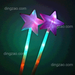 Star-shape Flashing Light Stick (37 x 10cm)