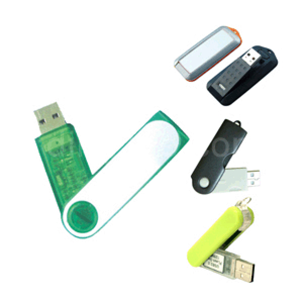 Fold-It-n-Hide Flash Drive (2GB)