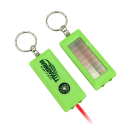 Solar Flashlight with Compass and Laser Light