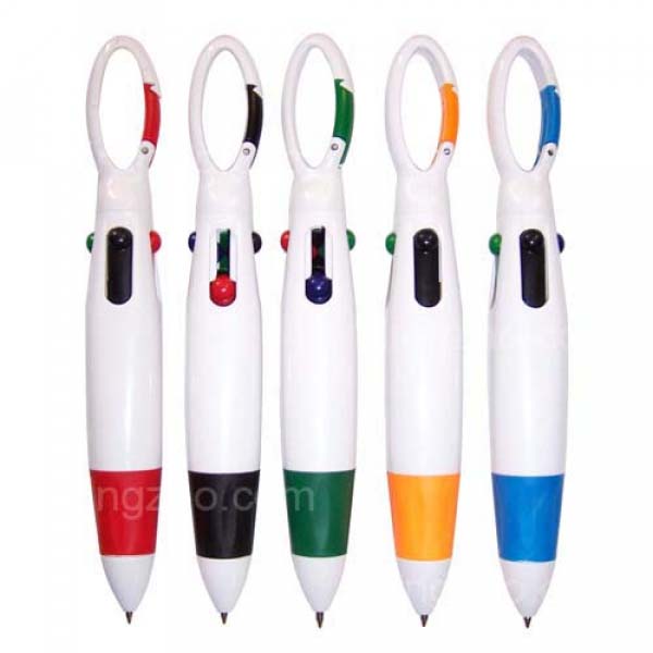 4-color Carabiner Ballpoint