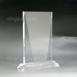 Custom Shape Crystal Trophy
