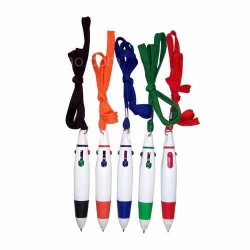 4-color Ballpoint with Lanyard