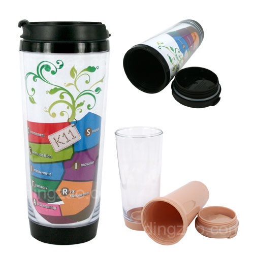 Translucent Mug Tumbler (380 ml)