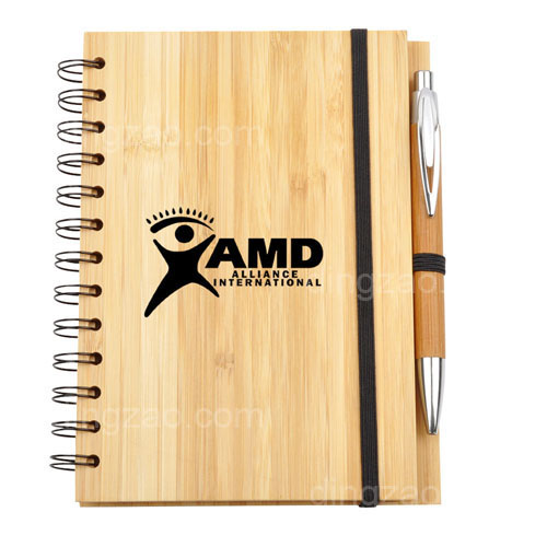ECO Bamboo Notebook with Pen