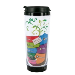 Translucent Mug Tumbler (380 ml)