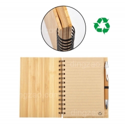 ECO Bamboo Notebook with Pen