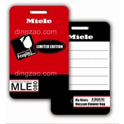 Luggage Tag (Single card)