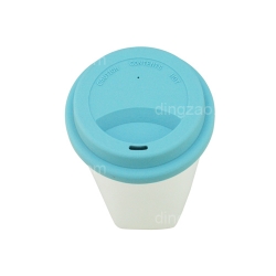 Square Bottom Tumbler with Rubber Lid