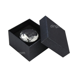 Diamond Shape Crystal Paperweight (5cm)