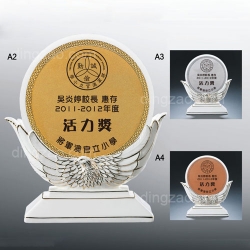 Ceramic Crystal Trophy 
