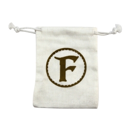 Small Canvas Drawstring Bag