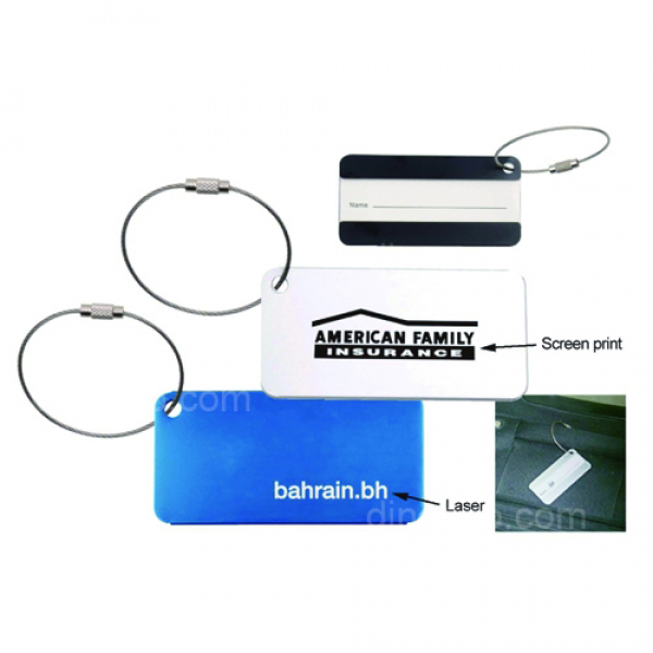 Aluminum Luggage Tag