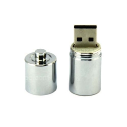 Cylindrical Metal USB Stick