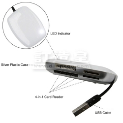 Station USB Hub with Card Reader