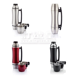 Wave Grip 2-in-1 stainless Vacuum Flask