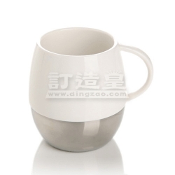 Tummy Ceramic Mug with stainless Base