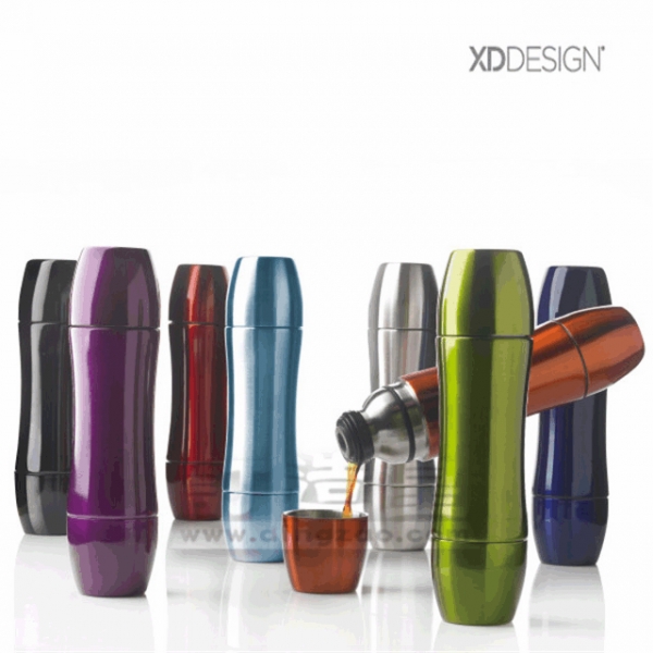 Wave 2-in-1 stainless Vacuum Flask