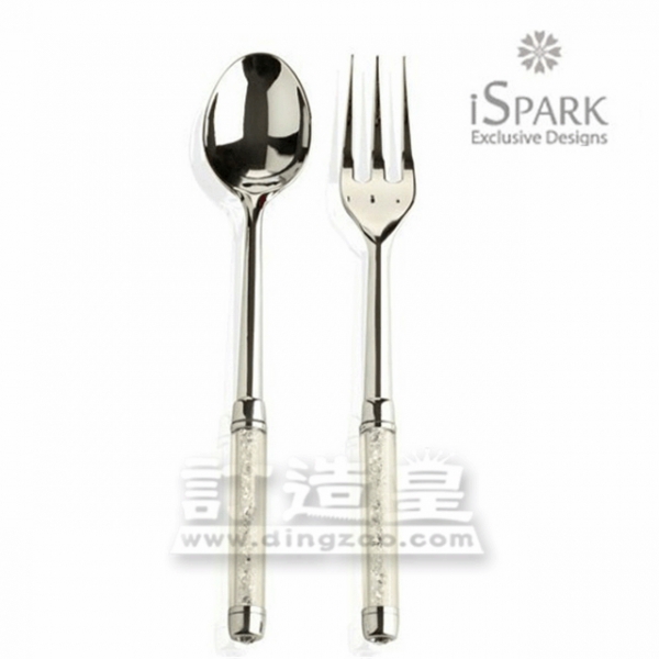 Crystal Cutlery Set