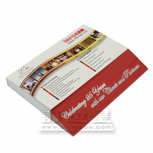 Slant-cut Memo Pad with Hard Cover (8 x 10cm/100 sheets)