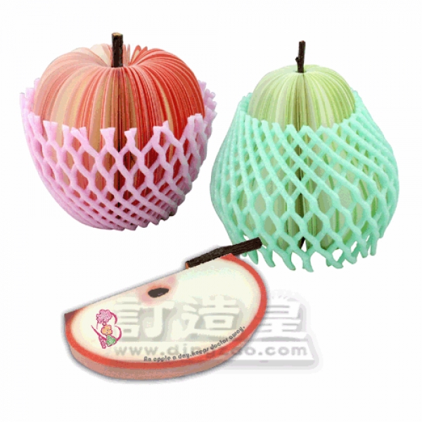 3D Fruit Memo Pad