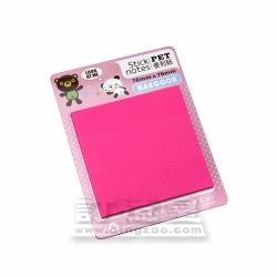 Florescent Memo Pad (9.0 x 12.0cm/40 sheets)