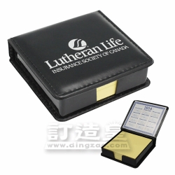 PU Leather Memo Holder with Calendar Card