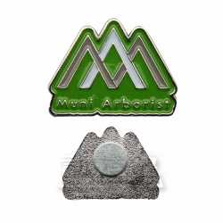 Epoxy Costed Metal Stamping Badge (2.5cm)