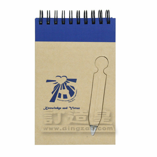 Eco Friendly Notebook with Ballpoint Pen