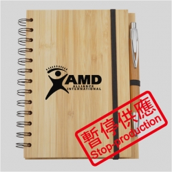 ECO Bamboo Notebook with Pen