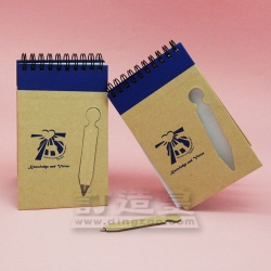 Eco Friendly Notebook with Ballpoint Pen