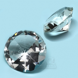 鑽石型合成水晶紙鎮 (9.9 cm) 新紀元環保服務集團有限公司