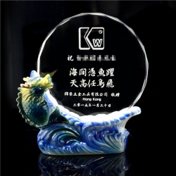 雕花瓷合成水晶獎座系列 錦榮五金工具有限公司