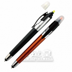 (下架)熒光雙頭觸控原子筆