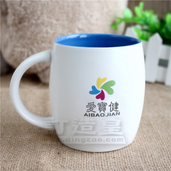 酒桶陶瓷杯