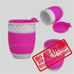 Drum-shape Ceramic Mug
