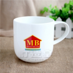 寬口圓底陶瓷杯
