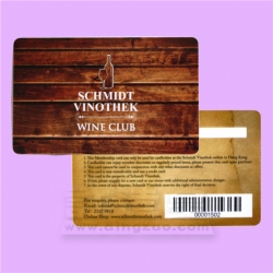 彩印VIP膠咭 Schmidt Vinothek